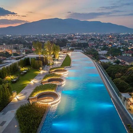 Astra Sky River Paronama Pool Luxury Changklan شيانغ ماي المظهر الخارجي الصورة